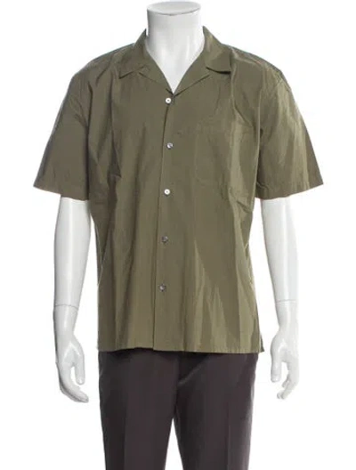 Pre-owned Frame Short Sleeve Shirt W/ Tags In Green
