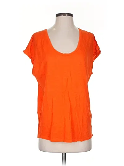 Pre-owned Frame Short Sleeve T-shirt In Orange