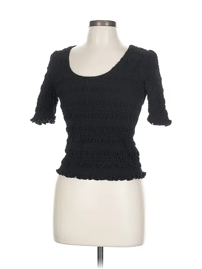 Pre-owned Frame Short Sleeve T-shirt In Black