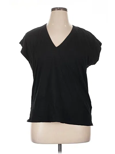 Pre-owned Frame Short Sleeve T-shirt In Black