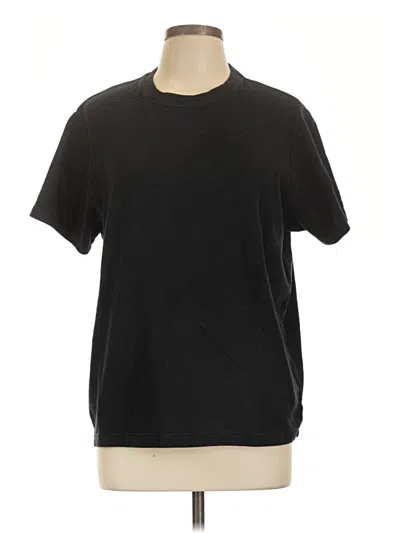 Pre-owned Frame Short Sleeve T-shirt In Black