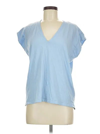 Pre-owned Frame Short Sleeve T-shirt In Blue