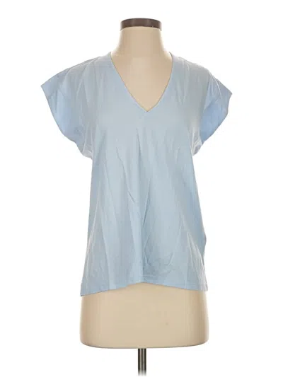 Pre-owned Frame Short Sleeve T-shirt In Blue