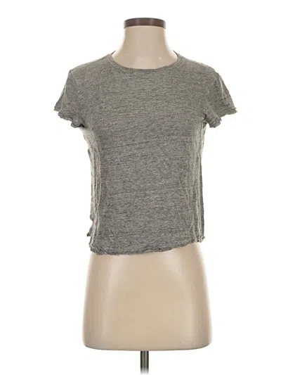 Pre-owned Frame Short Sleeve T-shirt In Gray