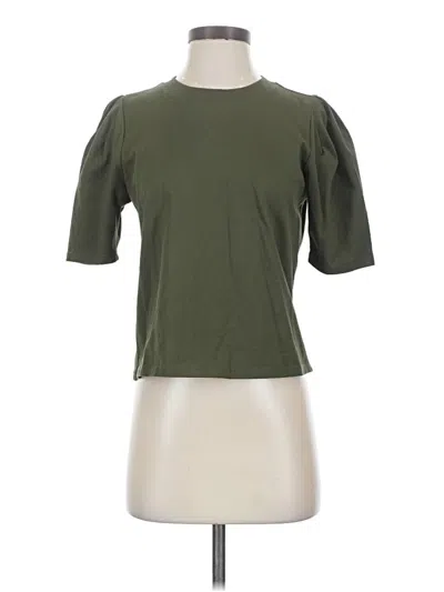 Pre-owned Frame Short Sleeve T-shirt In Green