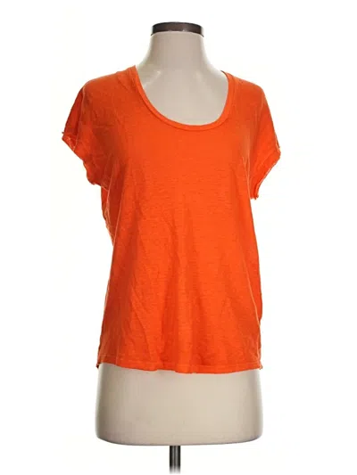 Pre-owned Frame Short Sleeve T-shirt In Orange