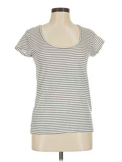 Pre-owned Frame Short Sleeve T-shirt In White