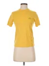 Frame Short Sleeve T-shirt In Yellow