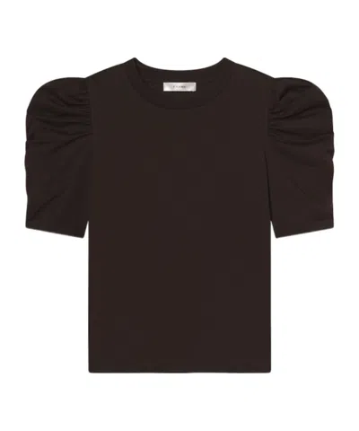 Frame Short-sleeved T-shirt In Black