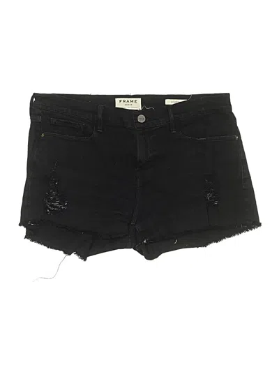 Pre-owned Frame Shorts In Black