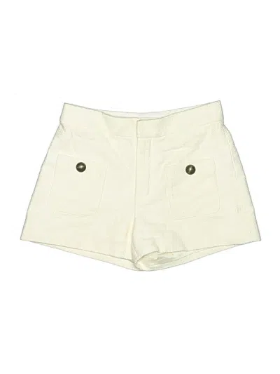 Pre-owned Frame Shorts In Ivory