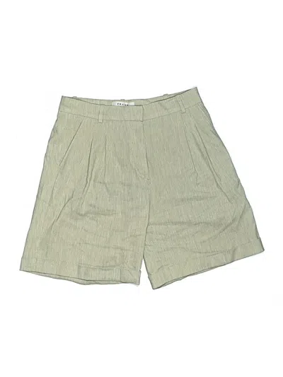 Pre-owned Frame Shorts In Tan