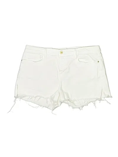 Pre-owned Frame Shorts In White