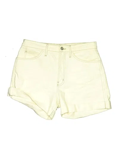 Pre-owned Frame Shorts In Yellow