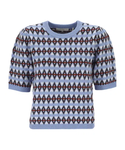 Frame Short-sleeved Crewneck Jumper In Wu
