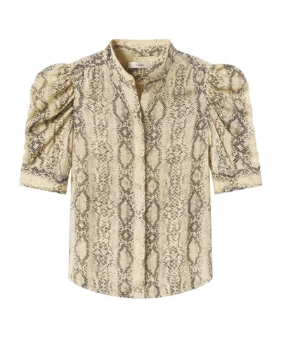 Frame Short-sleeved Shirt In Multi