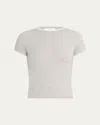 FRAME SHRUNKEN SHORT-SLEEVE TEE