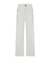 Frame Side Pocket Trousers In White
