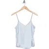 Frame Silk Camisole In Denim Blue