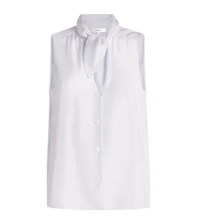 Frame Silk Stripe The Novelist Shirt In Multi
