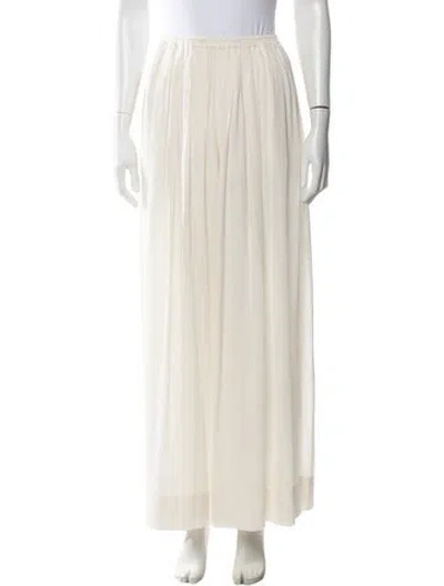 Pre-owned Frame Silk Wide Leg Pants W/ Tags In Neutrals