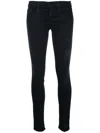 Frame Skinny Jeans In Black