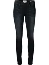 Frame Skinny Jeans In Black