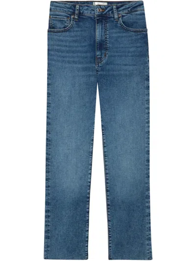 Frame Skinny Jeans In Blue