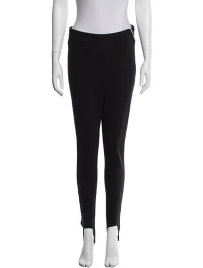 Pre-owned Frame Skinny Leg Pants In Black