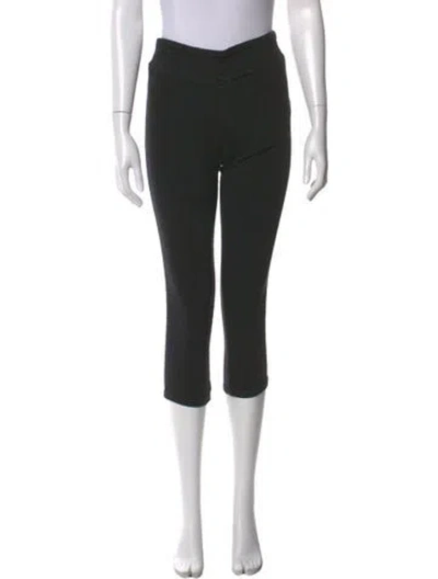 Pre-owned Frame Skinny Leg Pants In Black