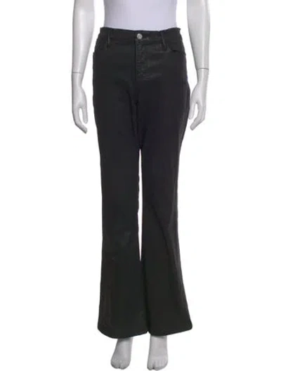Pre-owned Frame Skinny Leg Pants In Black