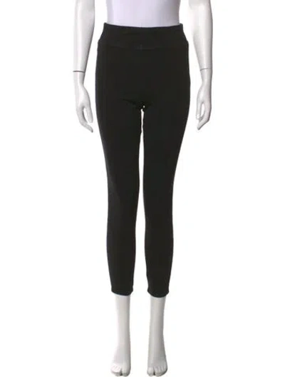 Pre-owned Frame Skinny Leg Pants In Black
