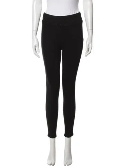 Pre-owned Frame Skinny Leg Pants In Black