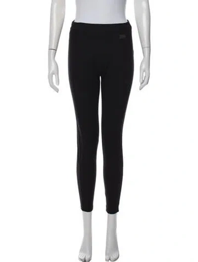Pre-owned Frame Skinny Leg Pants In Black