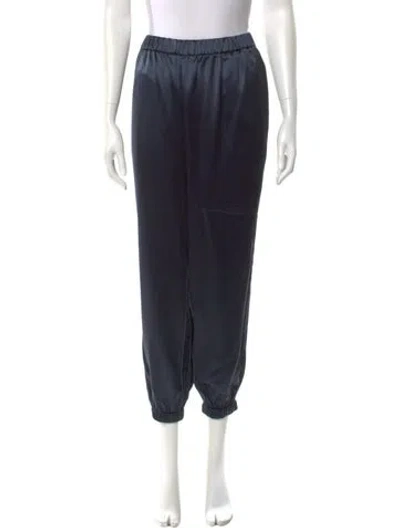 Pre-owned Frame Skinny Leg Pants In Blue