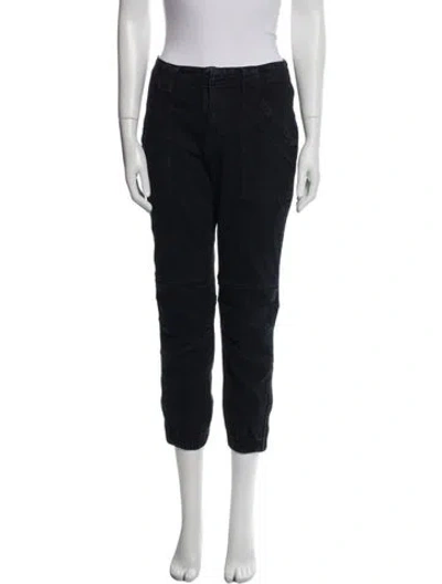 Pre-owned Frame Skinny Leg Pants In Blue