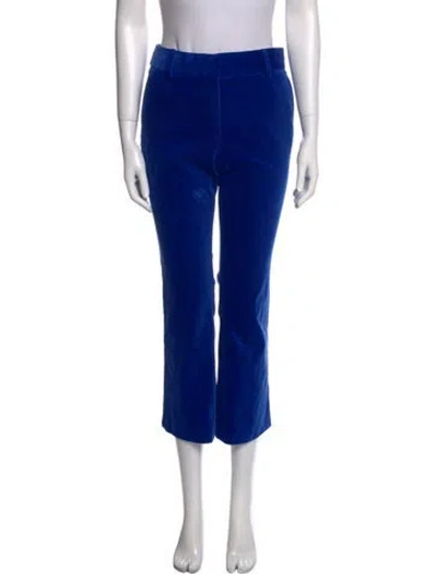 Pre-owned Frame Skinny Leg Pants In Blue