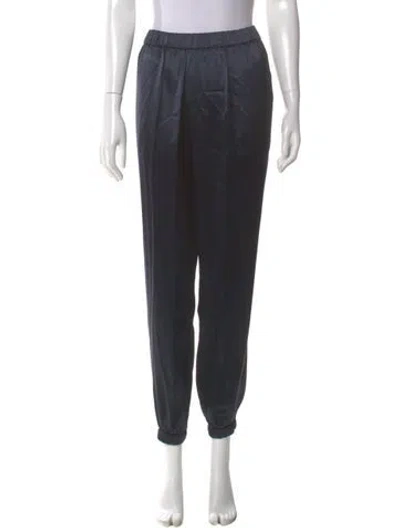 Pre-owned Frame Skinny Leg Pants In Blue