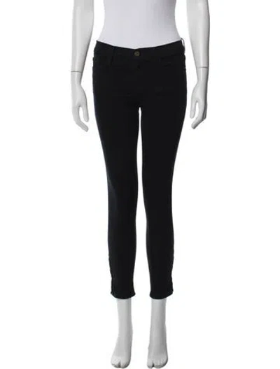 Pre-owned Frame Skinny Leg Pants In Multi