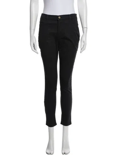 Pre-owned Frame Skinny Leg Pants In Multi