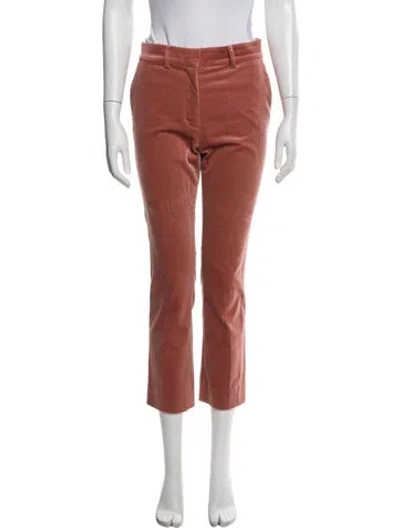 Pre-owned Frame Skinny Leg Pants In Pink
