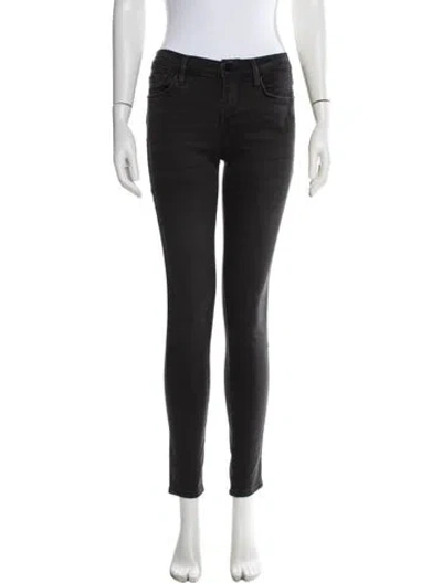 Pre-owned Frame Skinny Leg Pants W/ Tags In Gray