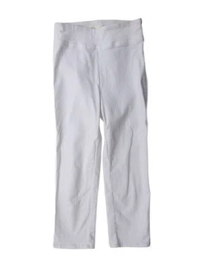 Pre-owned Frame Skinny Leg Pants In White