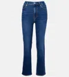 Frame Le Sleek Straight Jeans In Blue