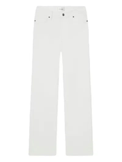 Frame Sleek Jeans In White
