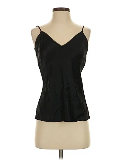 Pre-owned Frame Sleeveless Blouse In Black