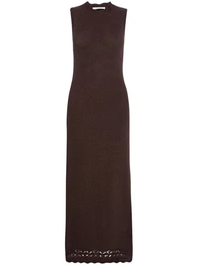 FRAME SLEEVELESS KNITTED MAXI DRESS