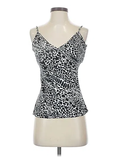 Pre-owned Frame Sleeveless Top Silver Sweetheart Neckline Tops