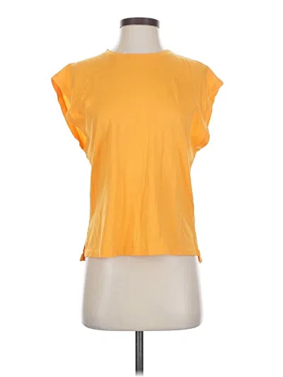 Pre-owned Frame Sleeveless T-shirt In Orange