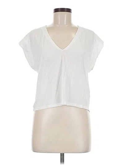 Pre-owned Frame Sleeveless T-shirt In White